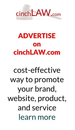 display advertising on cinchlaw.com